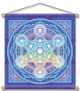 Mandala Meditation Banner - Metatron