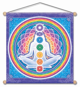 Mandala Meditation Banner - Light Body XL - Divine Clarity