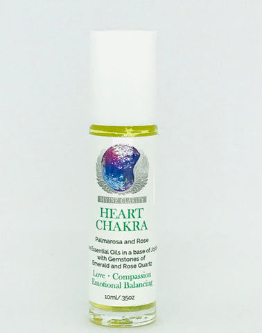 Heart Chakra Vibrational Essence Roll On - Divine Clarity