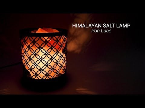 Himalayan Salt Iron Lace Lamp - Divine Clarity
