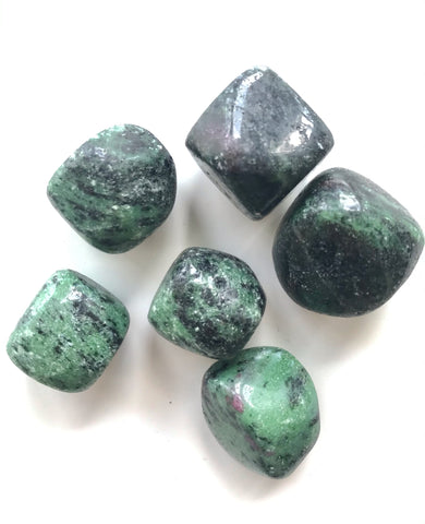 Ruby Zoisite Tumbled - Divine Clarity