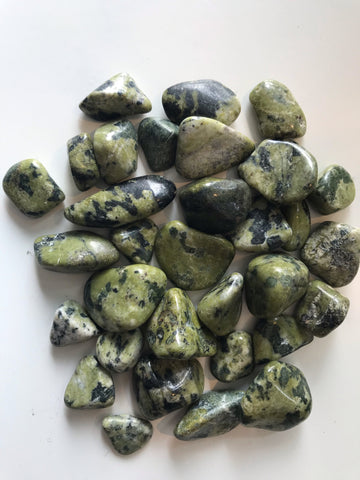 Nephrite Inca Jade Tumbled - Small - Divine Clarity