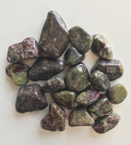 Dragon Blood Jasper Tumbled Stone - Divine Clarity