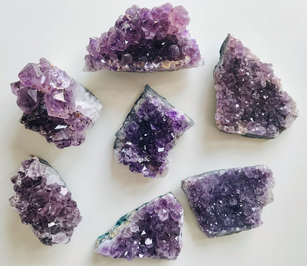 Amethyst Cluster Raw Medium/Large - Grade A - Divine Clarity