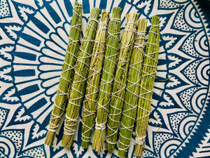 Organic Sweetgrass & Juniper 8" Stick