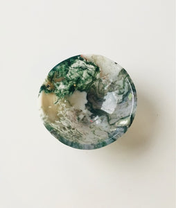 Moss Agate Bowl - Divine Clarity