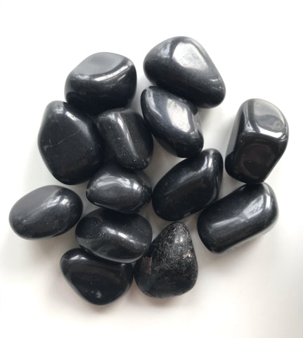 Black Tourmaline Tumbled - Large - Divine Clarity