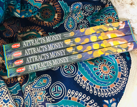 Attracts Money Incense Sticks - Divine Clarity