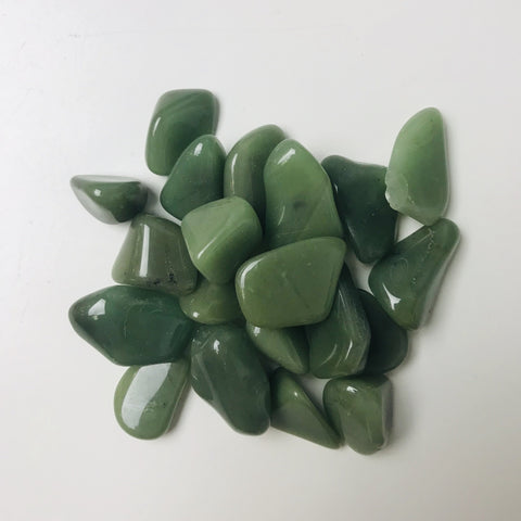 Green Chalcedony Tumbled - Divine Clarity