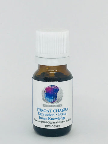 Throat Chakra Vibrational Essence Oil - Divine Clarity