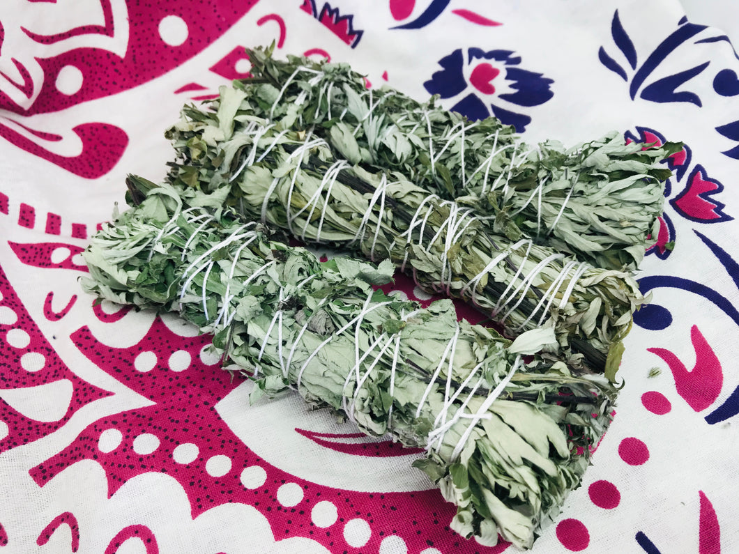 Organic Mugwort Smudge Stick 6