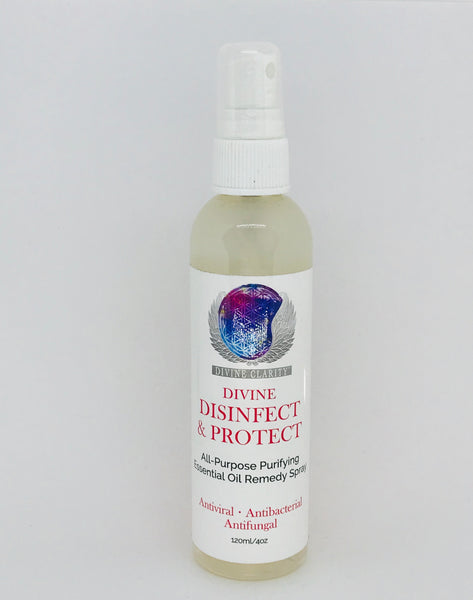 Divine Disinfect & Protect Vibrational Essence Spray - Divine Clarity
