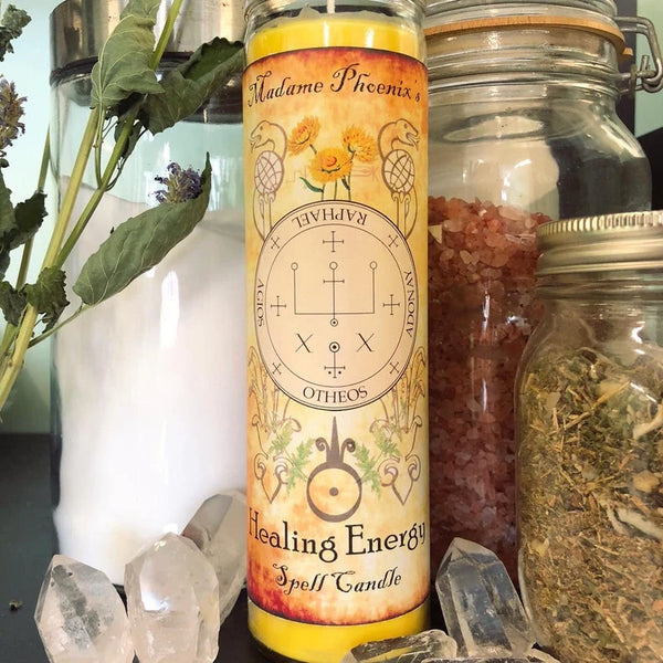 Healing Energy Spell 7 Day Candle - Madame Phoenix - Divine Clarity