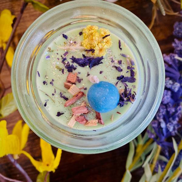 Spring Blessings Ostara 12oz Candle - Madame Phoenix - Divine Clarity