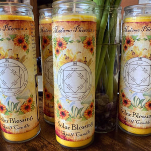 Solar Blessing 7 Days Candle - Madame Phoenix - Divine Clarity