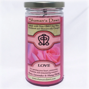 "Love" Shaman's Dawn Candle - Divine Clarity