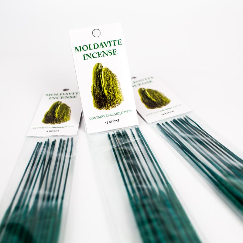 Moldavite Incense Sticks - Divine Clarity
