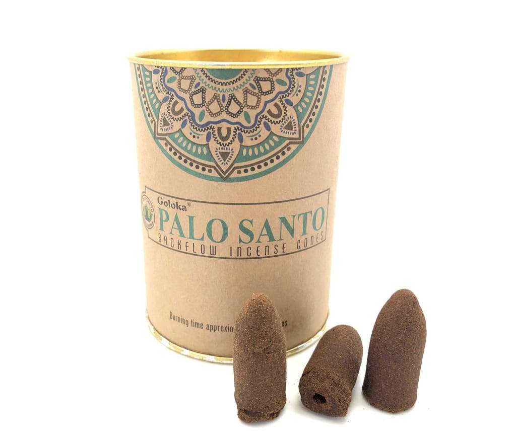 Palo Santo Backflow Incense Cones - Goloka - Divine Clarity