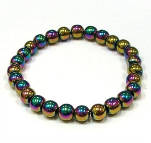 Rainbow Hematite Bracelet - Divine Clarity