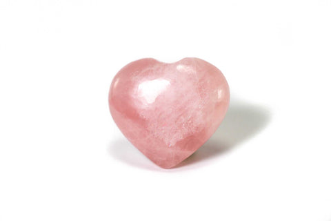 Rose Quartz Puff Heart - Divine Clarity