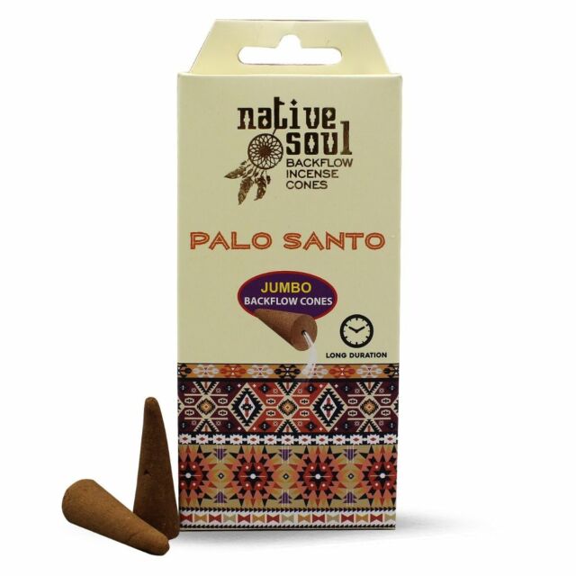 Palo Santo Native Soul Backflow Incense Cones