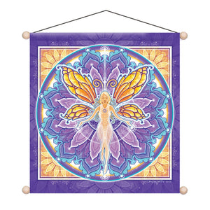 Meditation Banner - Spring Fairy - Divine Clarity