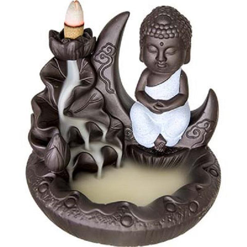 Zisha Buddha Backflow Incense Holder - Divine Clarity