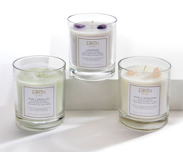 Crystal Wellness Soy Candles - Divine Clarity