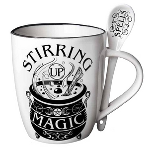Stirring up Magic Mug & Spoon Set - Divine Clarity