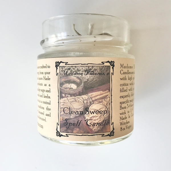 Clean Sweep Candle 8oz - Madam Phoenix - Divine Clarity