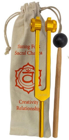 Sacral Chakra Tuning Fork Set - Divine Clarity